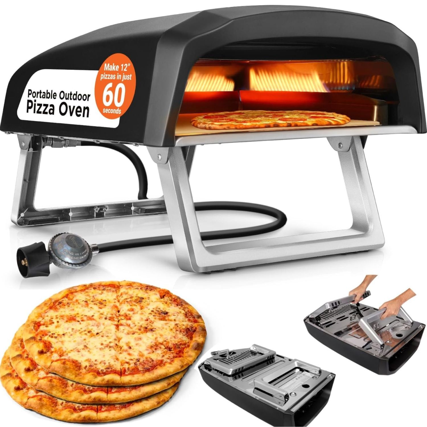 Outdoor Gas Pizza Oven: image 8